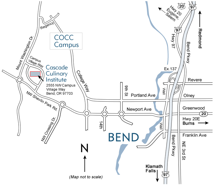 Cascade Culinary Map