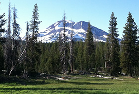 Central Oregon Cascade Mountains