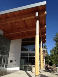 Coats Campus Center Columns