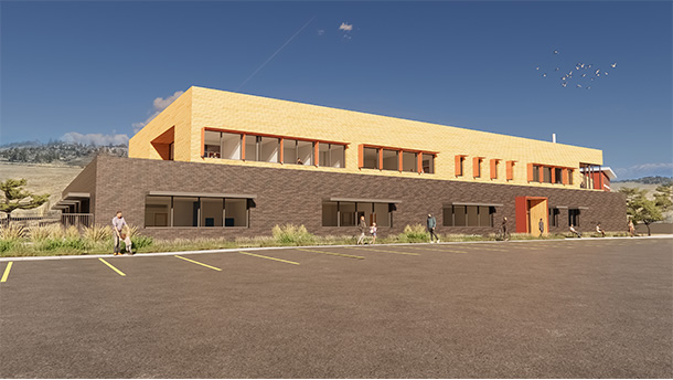 Madras campus expansion rendering