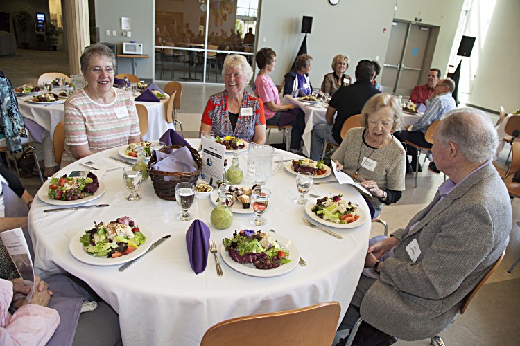 2014 President's Scholarship Luncheon- Sitting for Lunch