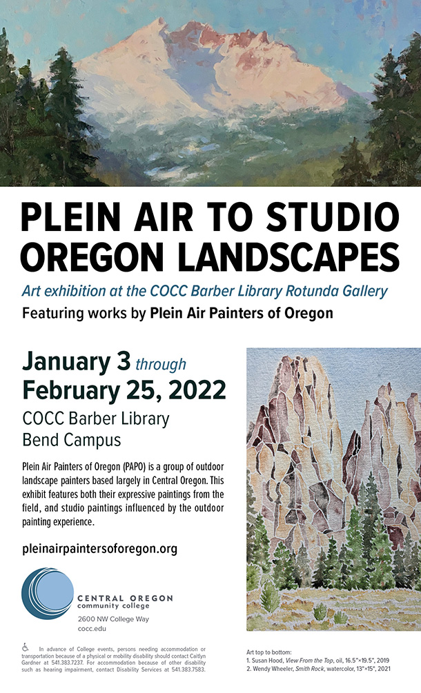 Poster for Plein Air show