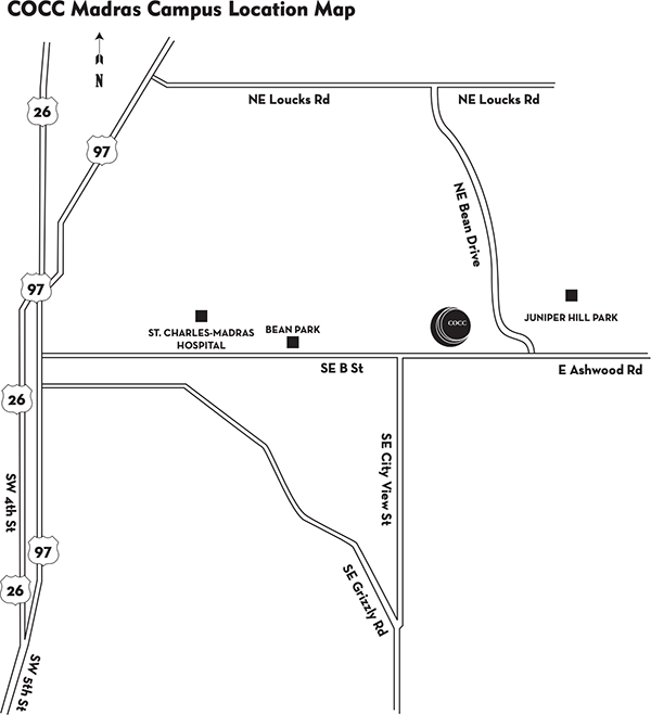 Madras Campus Map