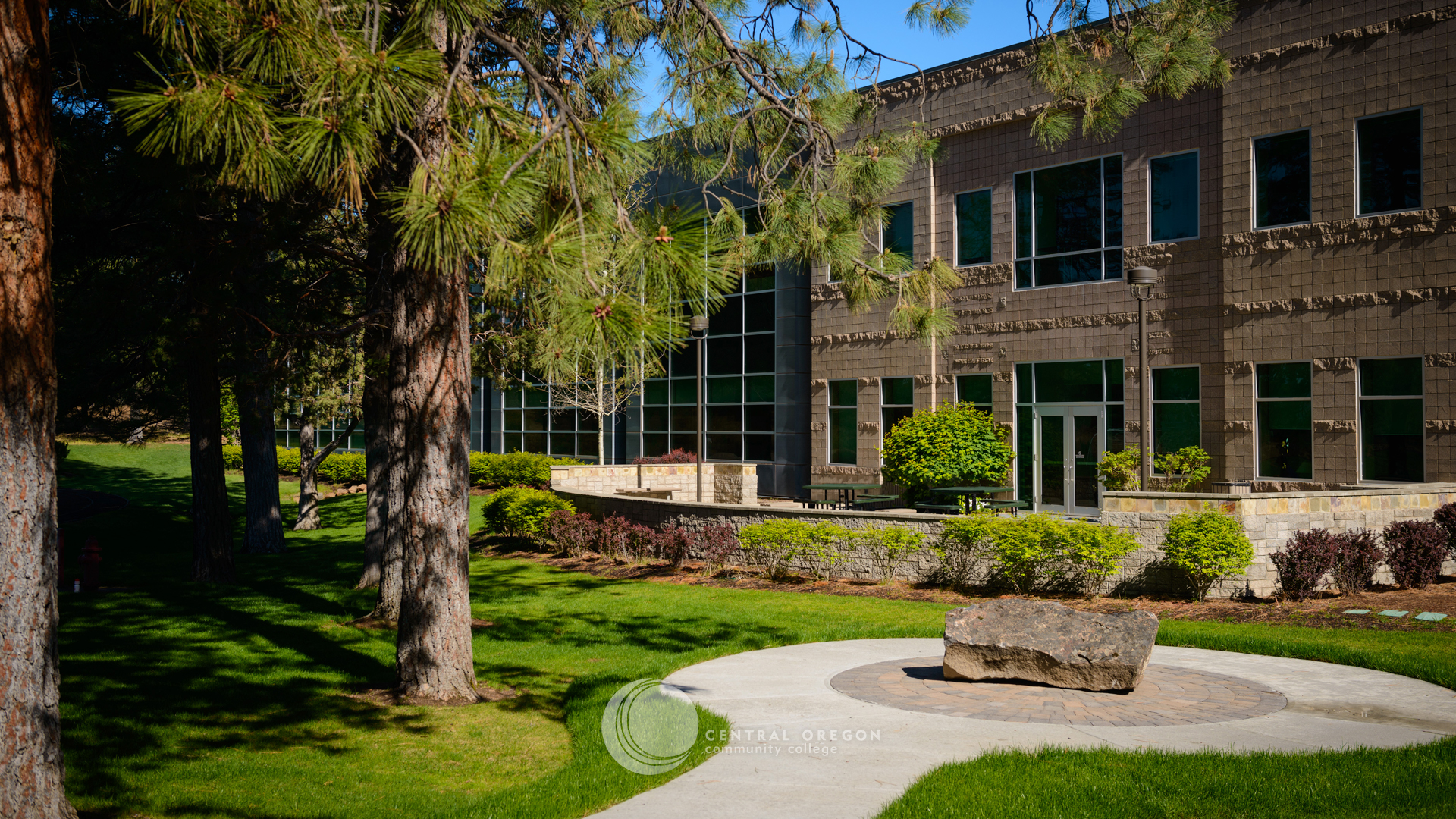 Zoom background - Barber Library Lawn