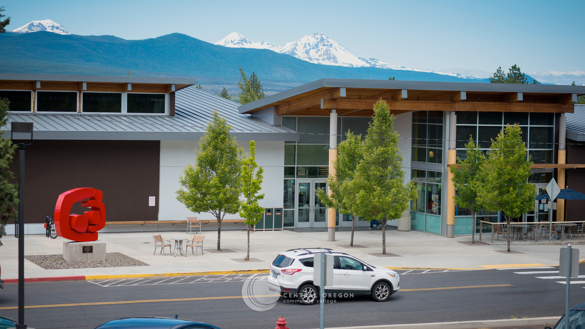 Zoom background - Campus Center College Way