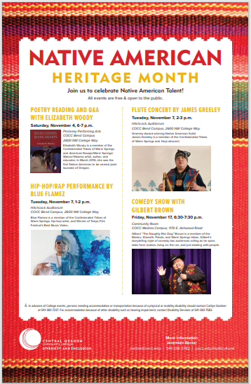 Native American Heritage Month Poster