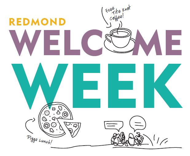 Redmond Welcome Week logo