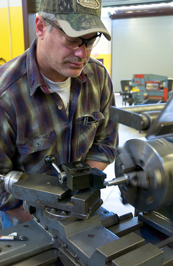 MATC Lathe Student