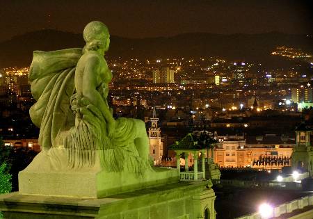 Barcelona Statue