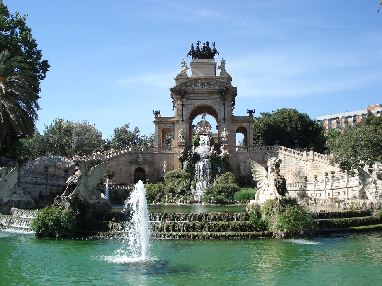 Fountain in Barcelona