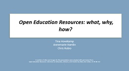 OER Presentation Slide